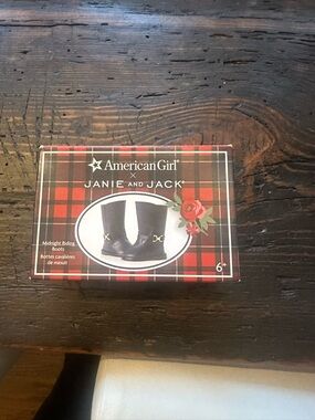 American Girl Janie and Jack Doll Box - Red and Black Plaid